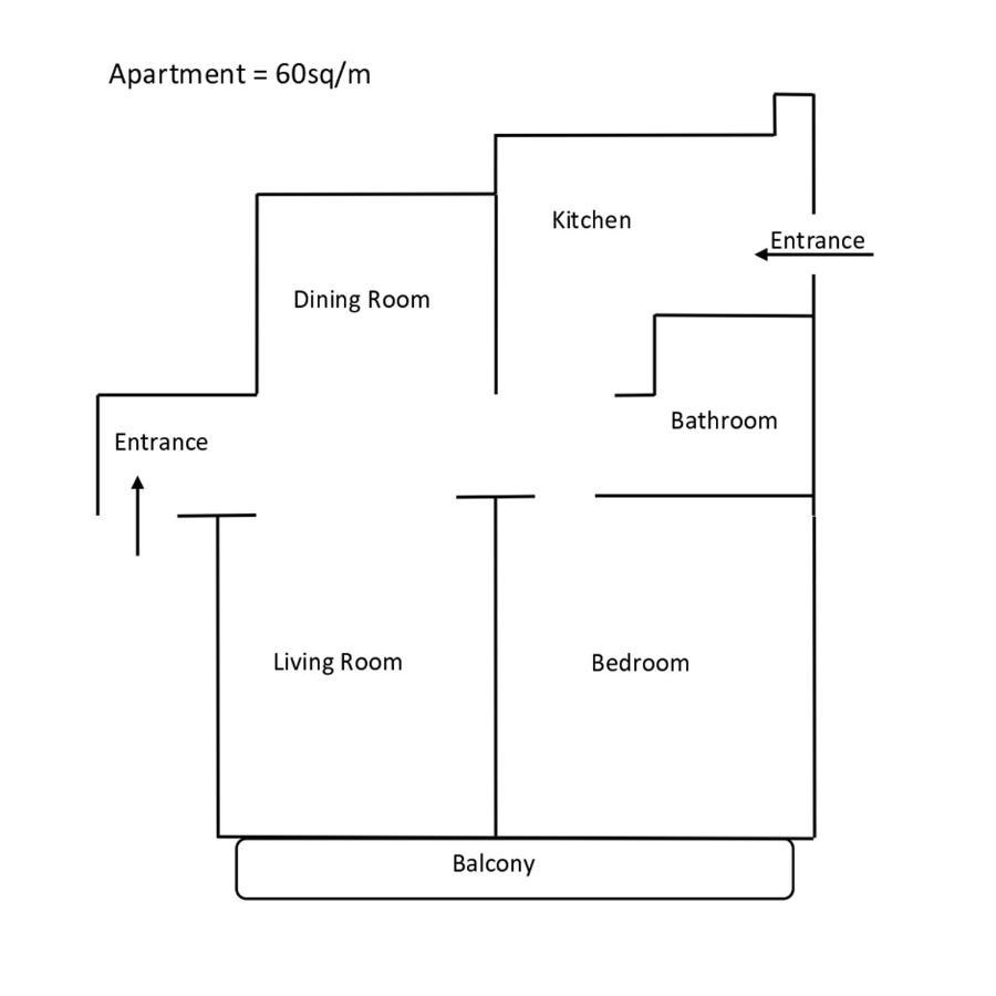 Rhodes Town Garden Apartment Родос Экстерьер фото